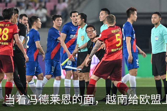 当着冯德莱恩的面，越南给欧盟上了一课：这就是“中国力量”