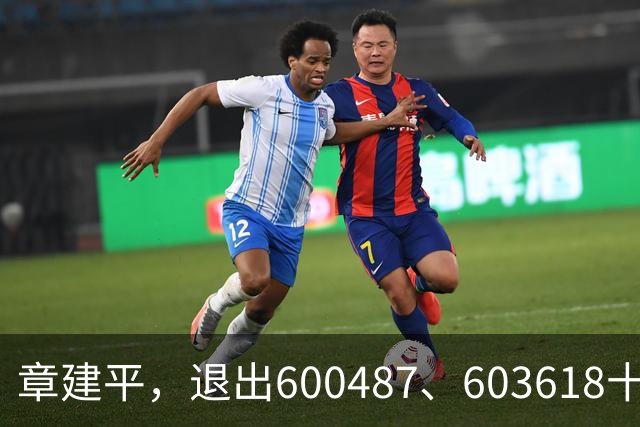 章建平，退出600487、603618十大股东